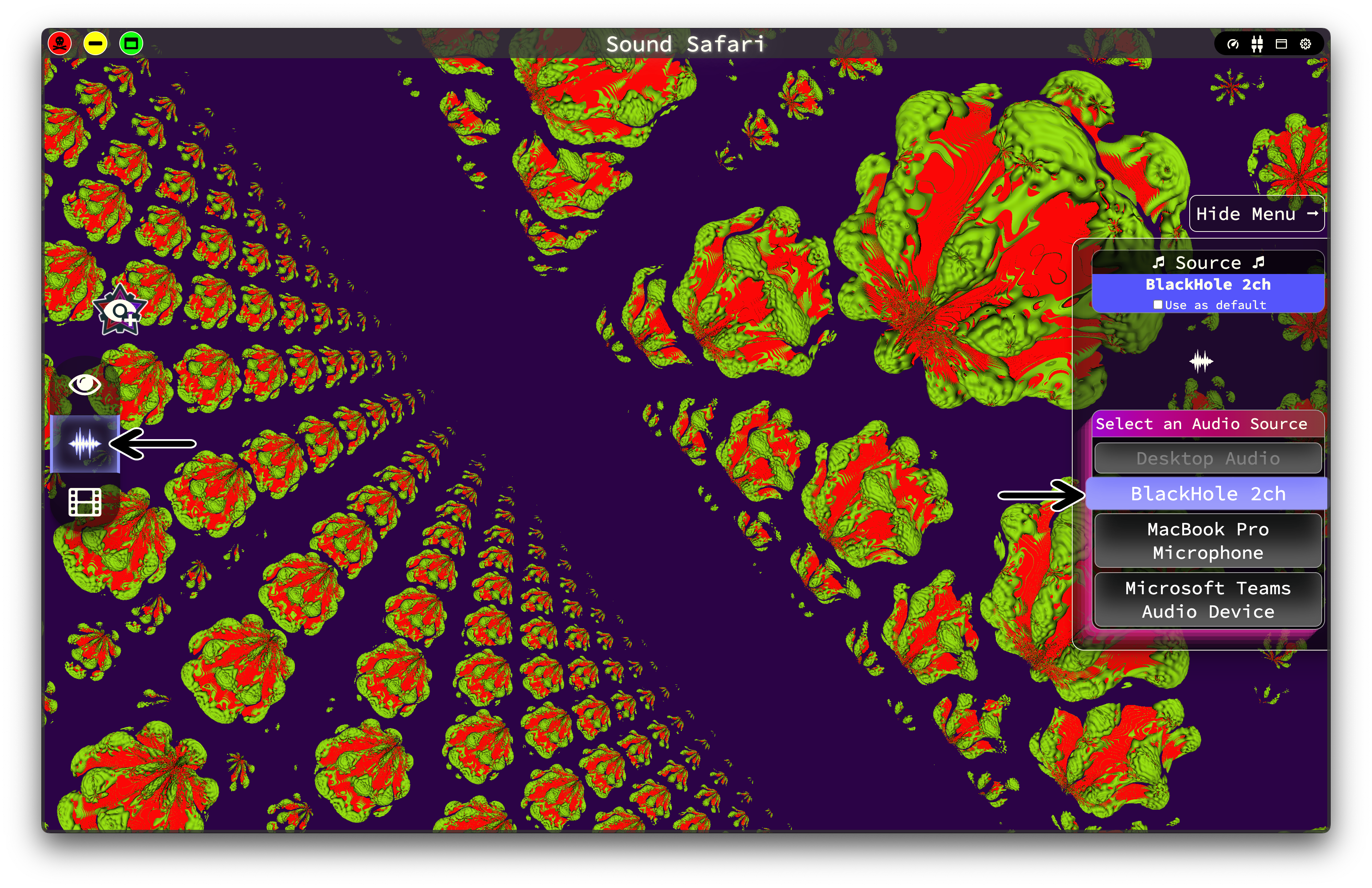 App Sound Source Selector